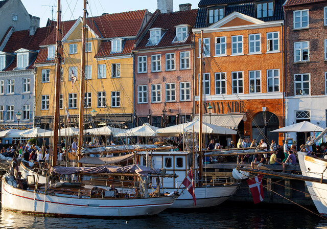 Nyhavn, Kopenhagen in Dänemark